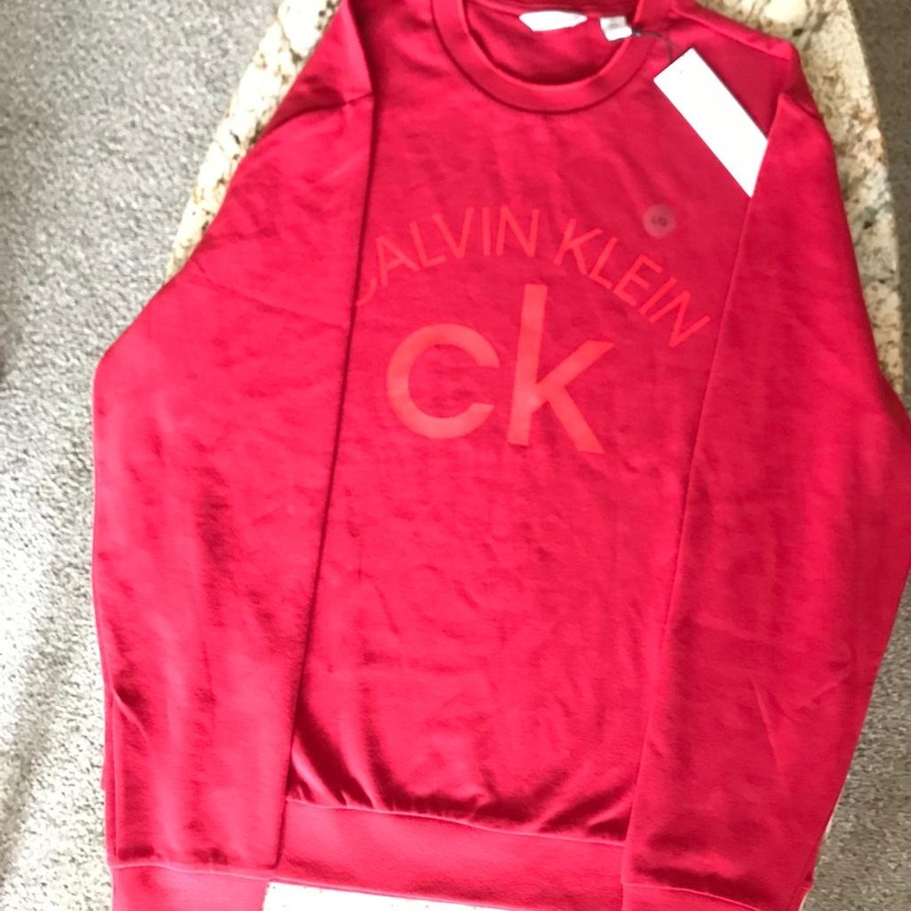 Calvin Klein men’s classic pullover sweater, L